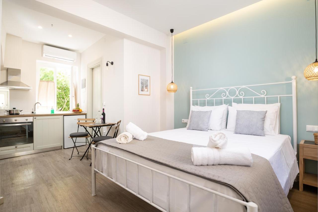 Kamara Old Town Studios Corfu  ภายนอก รูปภาพ