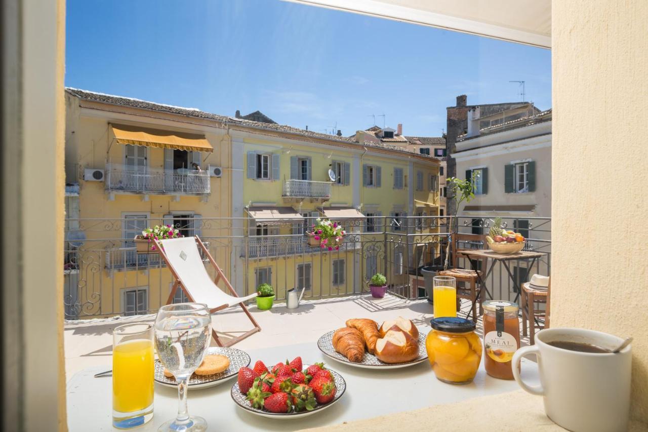 Kamara Old Town Studios Corfu  ภายนอก รูปภาพ