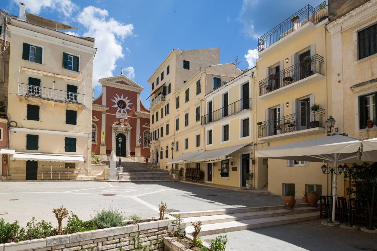 Kamara Old Town Studios Corfu  ภายนอก รูปภาพ