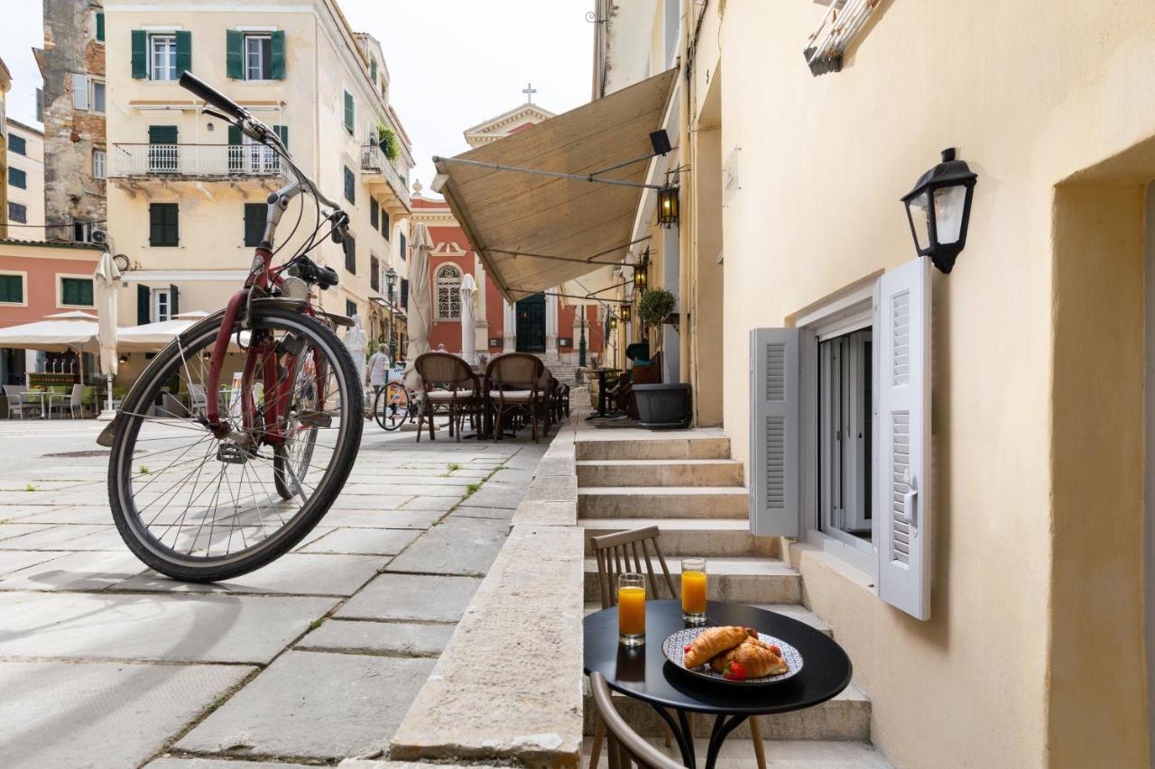 Kamara Old Town Studios Corfu  ภายนอก รูปภาพ