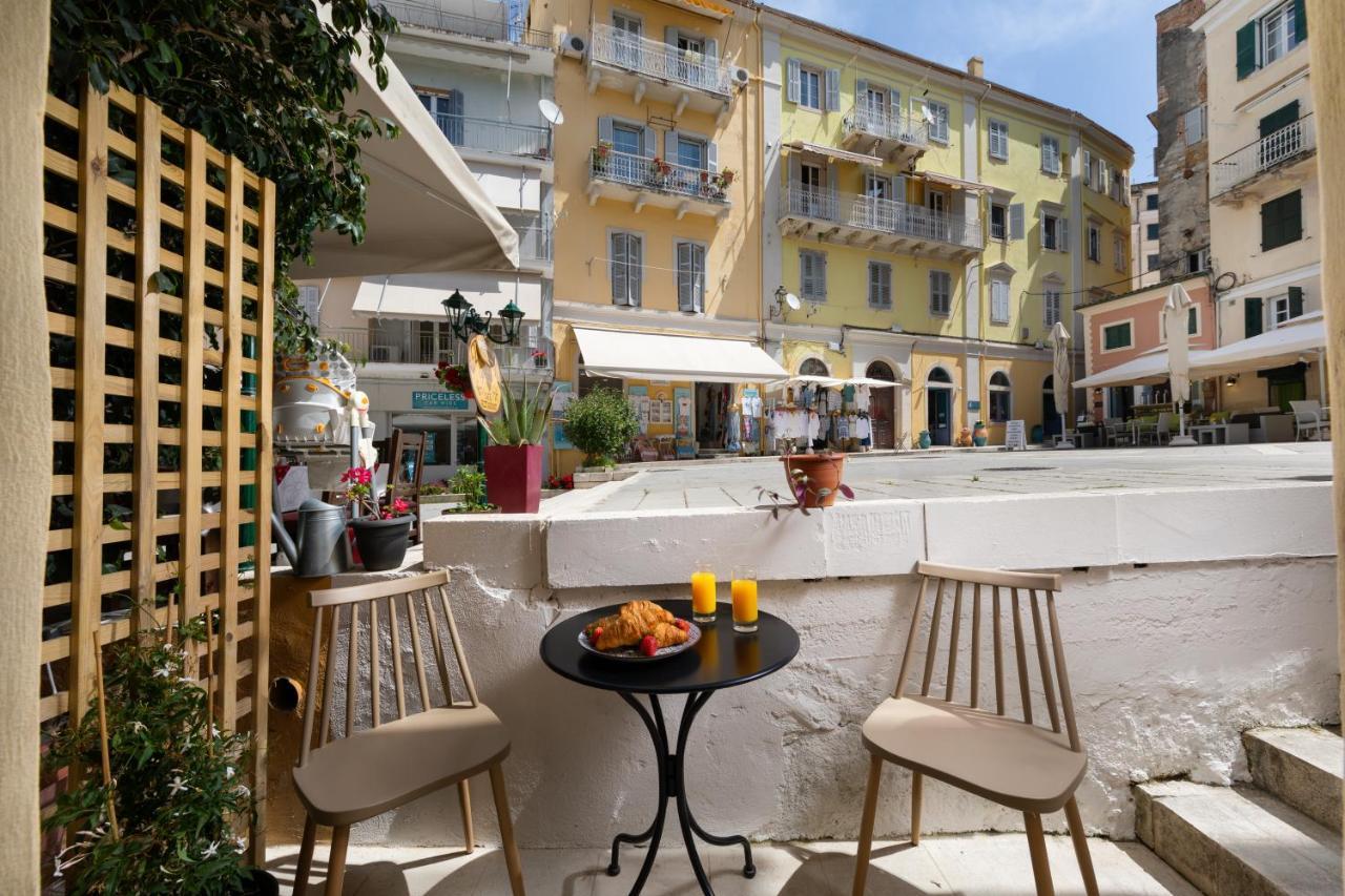 Kamara Old Town Studios Corfu  ภายนอก รูปภาพ